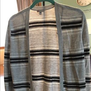 Elongated cardigan from Talbots
